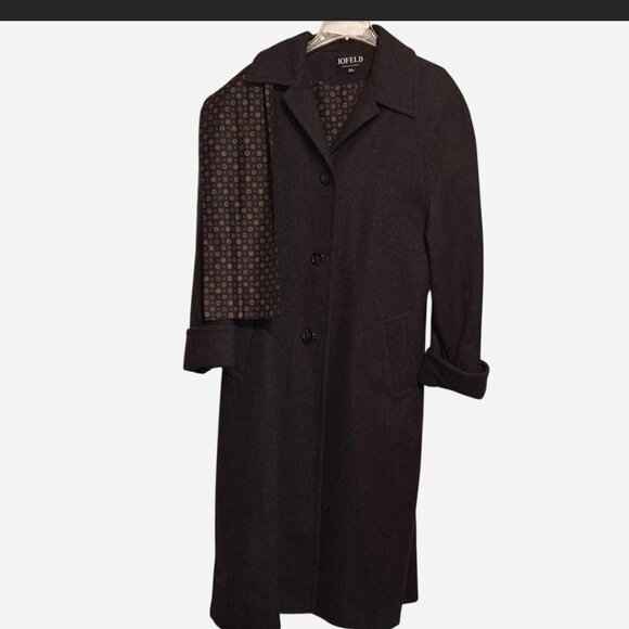 Jofeld size 20W vintage charcoal gray overcoat - Picture 1 of 8